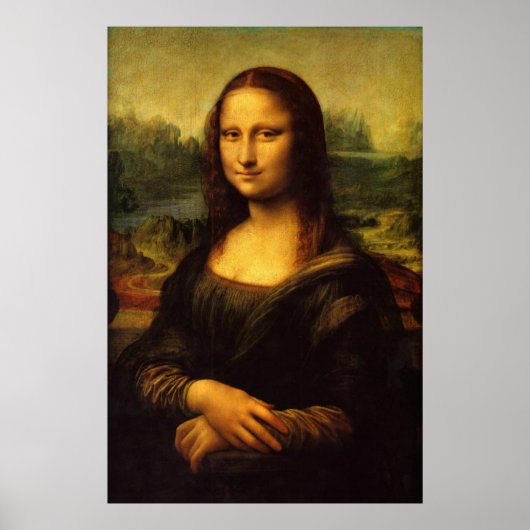 Mona Lisa - Reproduction Art Poster (Voorkant)