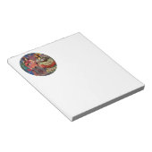 Mona Lisa Romantisch Grappig Kleurig Kunstwerk Notitieblok (Schuin)