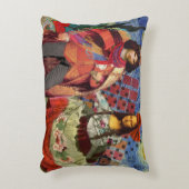 Mona Lisa Romantisch Grappig Kleurrijk Kunstwerk Decoratief Kussen (Voorkant(Verticaal))