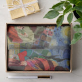 Mona Lisa Romantische Grappige Kleurrijke Kunst Tissuepapier (Geschenk)