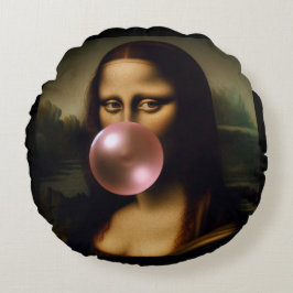 Mona Lisa Rond Kussen