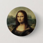 Mona Lisa Ronde Button 5,7 Cm (Voorkant)
