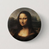 Mona Lisa Ronde Button 5,7 Cm (Voorkant)