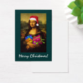 Mona Lisa Santa Claus Visitekaartje (Bureau)