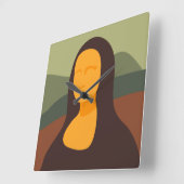 Mona Lisa Schilder Art Square Wall klok (Hoek)