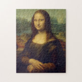 Mona Lisa schilderij Jigzaag Puzzle Legpuzzel (Verticaal)