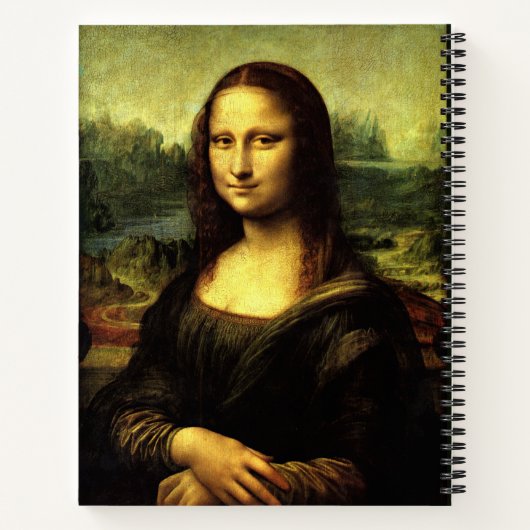 Mona Lisa, schilderij, Notitieboek (Achterkant)
