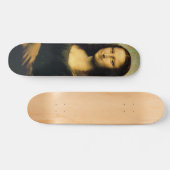 mona-lisa-schilderij skateboard (Horizontaal)
