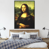 Mona Lisa, schilderkunst, Canvas Afdruk (Insitu (Slaapkamer))