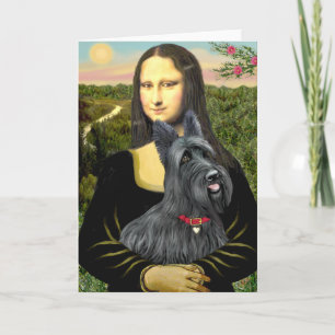 Mona Lisa - Schotse Terriër #1 Kaart