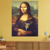 Mona Lisa Self-Care Wall Art Canvas Afdruk (Insitu (Woonkamer))