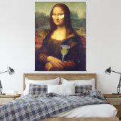 Mona Lisa Self-Care Wall Art Canvas Afdruk (Insitu (Slaapkamer))