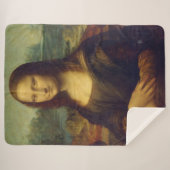Mona Lisa Sherpa Deken (Voorkant (horizontaal))