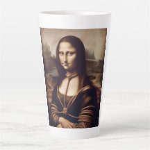 Mona Lisa Shibari Latte Mok