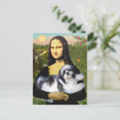 Mona Lisa - Shih Tzu (A-LD) Briefkaart (Staand voorkant)