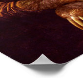 Mona Lisa Sloth Poster (Hoek)