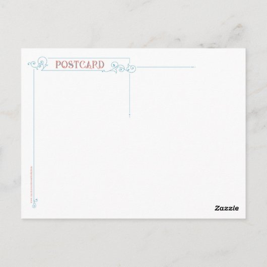 Mona Lisa Smile Briefkaart (Achterkant)