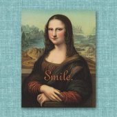 Mona Lisa Smile Briefkaart