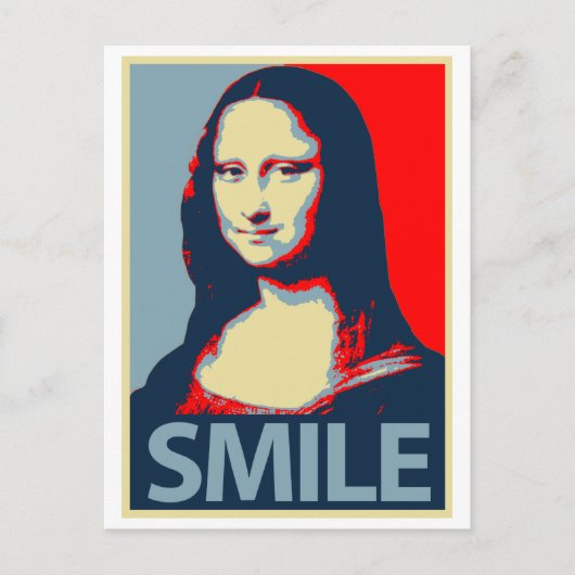 Mona Lisa Smile Briefkaart (Voorkant)