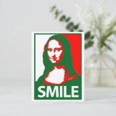 Mona Lisa Smile Briefkaart (Staand voorkant)