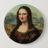 Mona Lisa Smile Button (Voorkant)