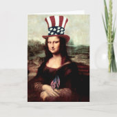 Mona Lisa Smile Onafhankelijkheidsdag VS Kaart (Voorkant)