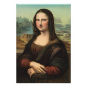 Mona Lisa Smile Photo Print Foto Afdruk (Voorkant)