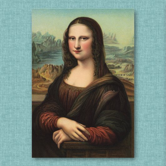 Mona Lisa Smile Photo Print Foto Afdruk