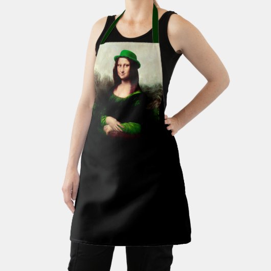 Mona Lisa St. Patrick's Day Klaver Schort (Insitu)