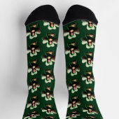 Mona Lisa St. Patrick's Day Klaver Sokken (Top)