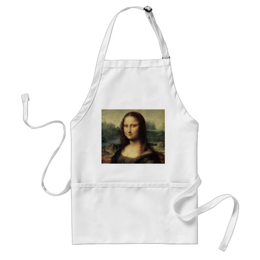 Mona Lisa Standaard Schort (Voorkant)