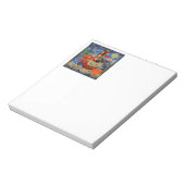 Mona Lisa Starry Night Collage: Whimsiek Surrealis Notitieblok (Linkerzijde)