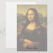 Mona Lisa Stationery Briefpapier (Voorkant / Achterkant)