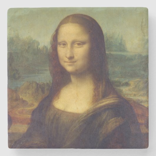 Mona Lisa Stenen Onderzetter (Voorkant)