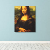Mona Lisa Stretched Canvas Afdrukken (Insitu (Houten vloer))