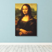 Mona Lisa Stretched Canvas Afdrukken (Insitu (Houten vloer))