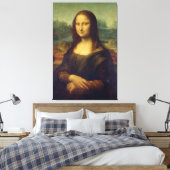 MONA LISA STRETCHED CANVAS ART PRINT (Insitu (Slaapkamer))