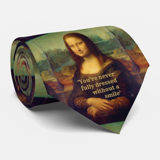 Mona Lisa Stropdas (Opgerold)