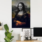 mona lisa suikerschedel poster (Thuiskantoor)