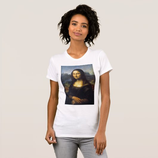 Mona Lisa T-shirt (Voorkant volledig)