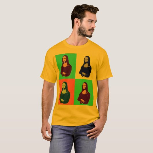Mona Lisa T-shirt (Voorkant volledig)