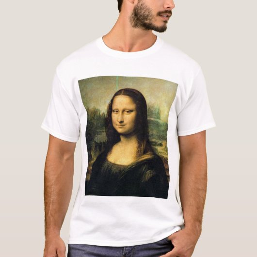 Mona lisa t-shirt (Voorkant)