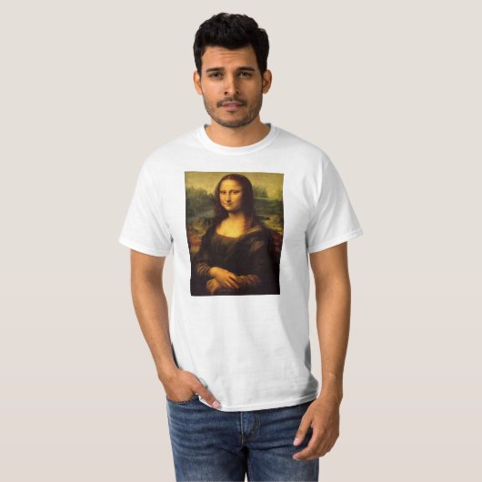 Mona Lisa T-shirt (Voorkant volledig)