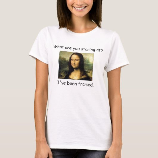 Mona Lisa T-shirt (Voorkant)