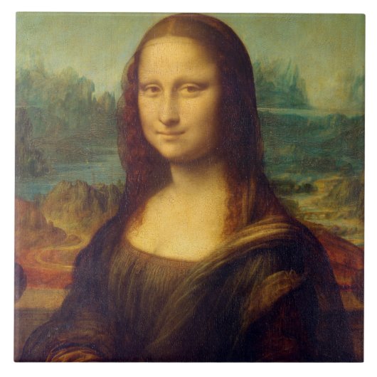 Mona Lisa Tegeltje (Voorkant)