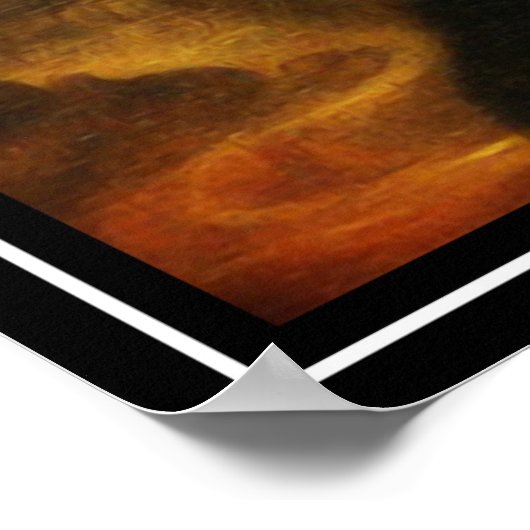 Mona Lisa The Easter Bunny Poster (Hoek)