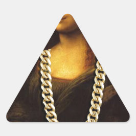 Mona Lisa Thug Life Art Life Sticker