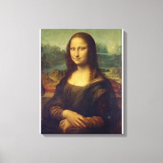 Mona Lisa – Tijdloze Renaissance Muurkunst Canvas Afdruk (Voorkant)