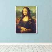 Mona Lisa – Tijdloze Renaissance Muurkunst Canvas Afdruk (Insitu (Houten vloer))