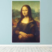 Mona Lisa – Timeless Renaissance Wall Art Canvas Afdruk (Insitu (Houten vloer))